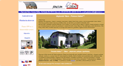 Desktop Screenshot of penzionkalina.cz